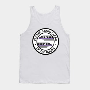 MonorailStandClearPurple Tank Top